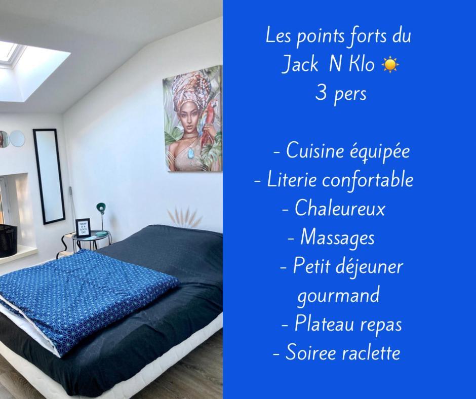 Rives Le Jack' N Klo, Acces Terrasse De L'Etablissementアパートメント エクステリア 写真